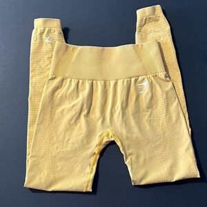 Gymshark Yellow Seamless Leggings | Size S | High Waist 💛